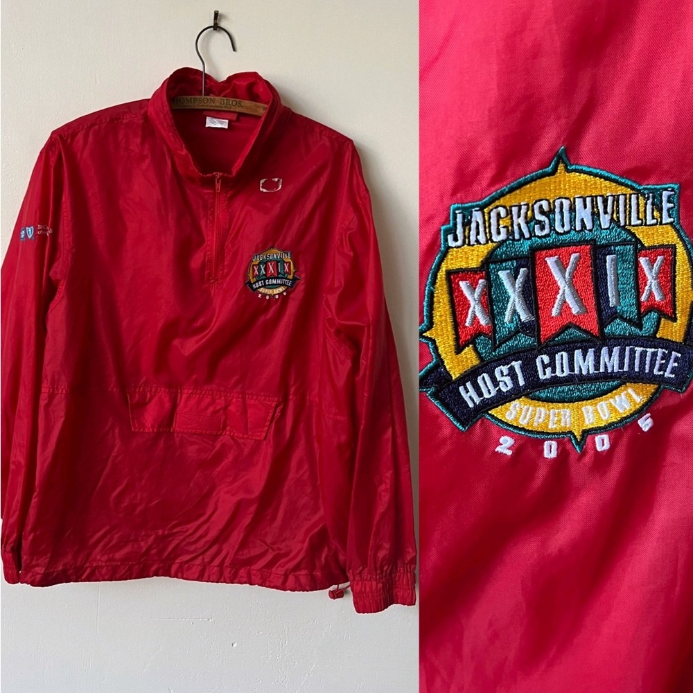 Vintage Jacksonville Florida 2005 Super Bowl Anorak